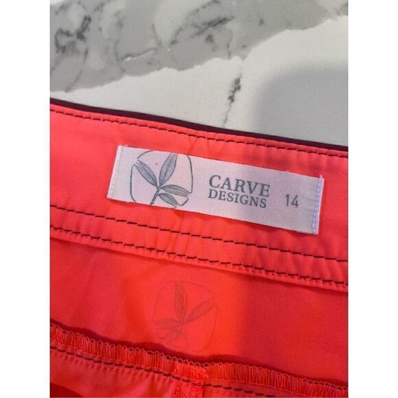 Carve Designs Women’s Boardshorts Sz 14 Sunset - Picture 3 of 8
